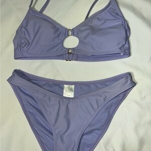 Target Purple Bikini Set with Ring Detail